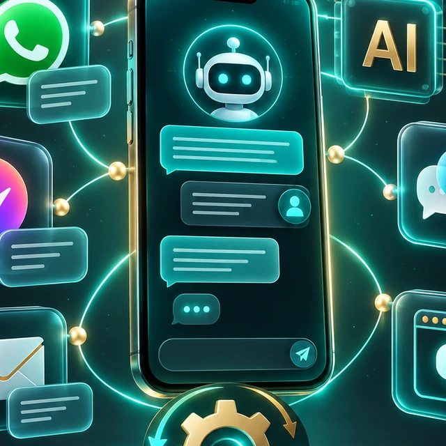 Implementación de Centralita Omnicanal (vía Chatwoot/API)